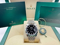 Rolex datejust 41 126334 | black diamond dot | jubilee | new | 2025 - afbeelding 3 van  12
