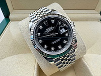 Rolex datejust 41 126334 | black diamond dot | jubilee | new | 2025 - afbeelding 1 van  12