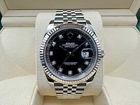 Rolex datejust 41 126334 | black diamond dot | jubilee | new | 2025 - afbeelding 5 van  12