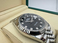 Rolex datejust 41 126334 | black diamond dot | jubilee | new | 2025 - afbeelding 11 van  12