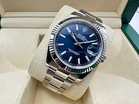 Rolex datejust 41 126334 | blue dial | new | 2025 - afbeelding 6 van  12