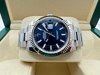 Rolex datejust 41 126334 | blue dial | new | 2025 - afbeelding 7 van  12