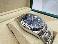 Rolex datejust 41 126334 | blue dial | new | 2025 - afbeelding 11 van  12