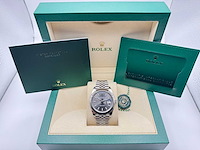 Rolex datejust 41 126334 | jubilee | rhodium | new | 2025 - afbeelding 4 van  12