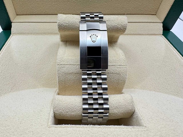 Rolex datejust 41 126334 | jubilee | rhodium | new | 2025 - afbeelding 8 van  12