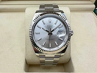 Rolex datejust 41 126334 | silver dial | 08-2025 | new - afbeelding 5 van  12