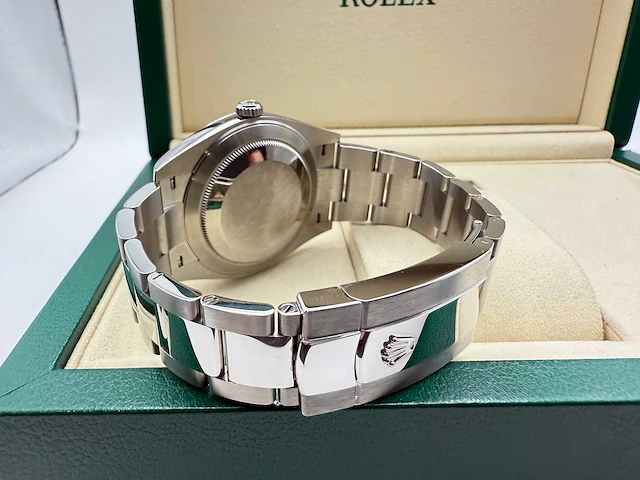 Rolex datejust 41 126334 | silver dial | 08-2025 | new - afbeelding 10 van  12