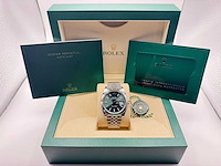 Rolex datejust 41mm mint green 2025 full set - afbeelding 6 van  9