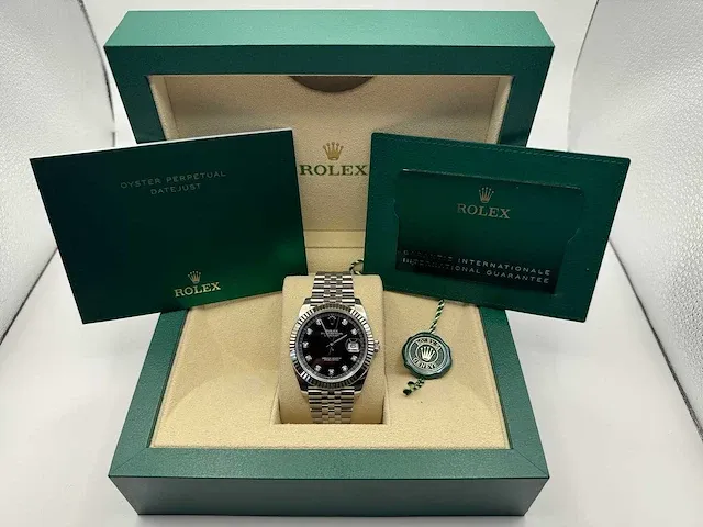 Rolex datejust "diamond dial" 126334 2022 - afbeelding 14 van  17