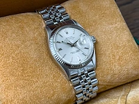 Rolex datejust oyster perpetual 36mm 16014 1979 silver dail - afbeelding 3 van  12