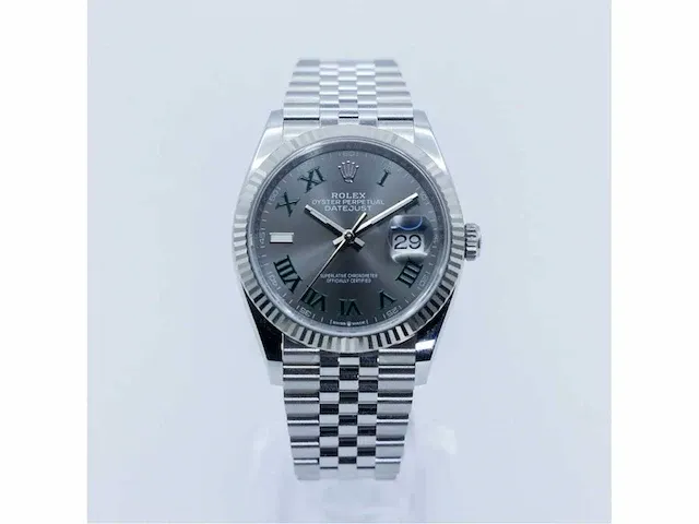 Rolex datejust "wimbledon" 126234 2024 - afbeelding 1 van  10