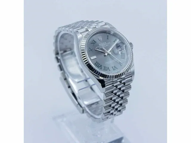 Rolex datejust "wimbledon" 126234 2024 - afbeelding 2 van  10