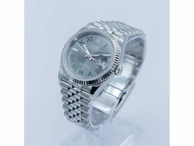 Rolex datejust "wimbledon" 126234 2024 - afbeelding 3 van  10