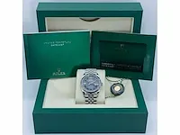 Rolex datejust "wimbledon" 126234 2024 - afbeelding 9 van  10