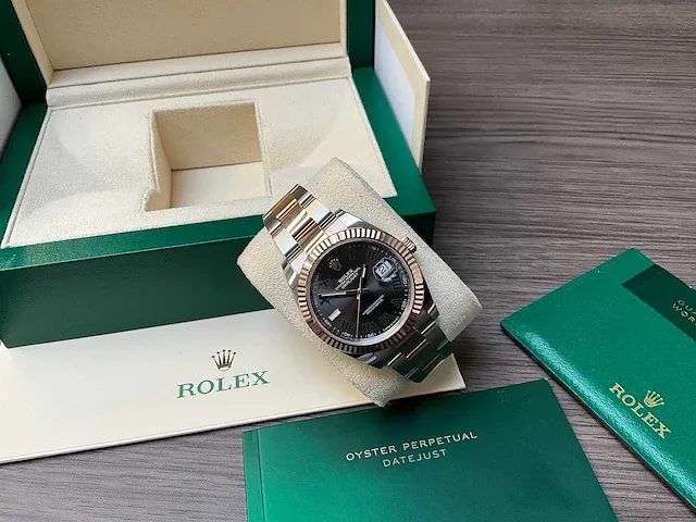 Rolex datejust "wimbledon" 126333 2021 - afbeelding 6 van  10