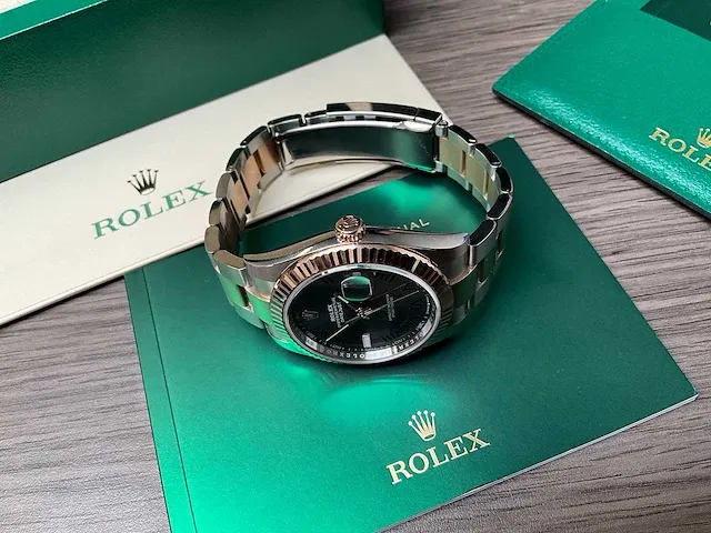 Rolex datejust "wimbledon" 126333 2021 - afbeelding 7 van  10