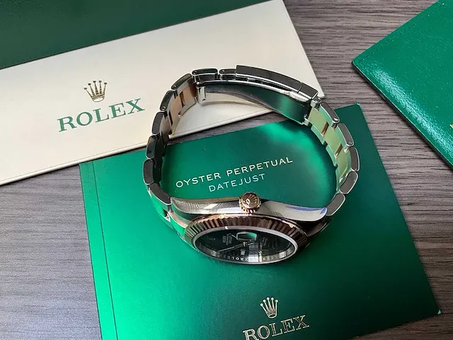 Rolex datejust "wimbledon" 126333 2021 - afbeelding 8 van  10