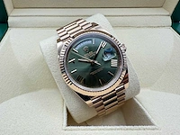 Rolex day-date 40 228235 | olive dial | 2025 | new - afbeelding 1 van  12