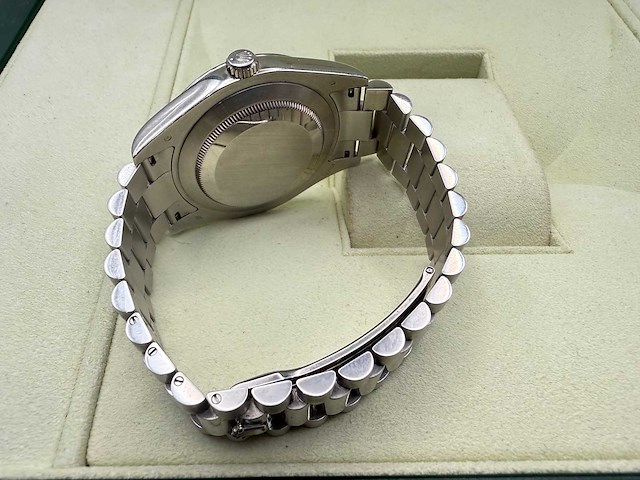 Rolex day-date platinum diamond dot | 12/2010 | full set - afbeelding 2 van  12