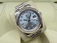Rolex day-date platinum diamond dot | 12/2010 | full set - afbeelding 1 van  12
