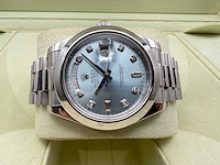 Rolex day-date platinum diamond dot | 12/2010 | full set - afbeelding 7 van  12
