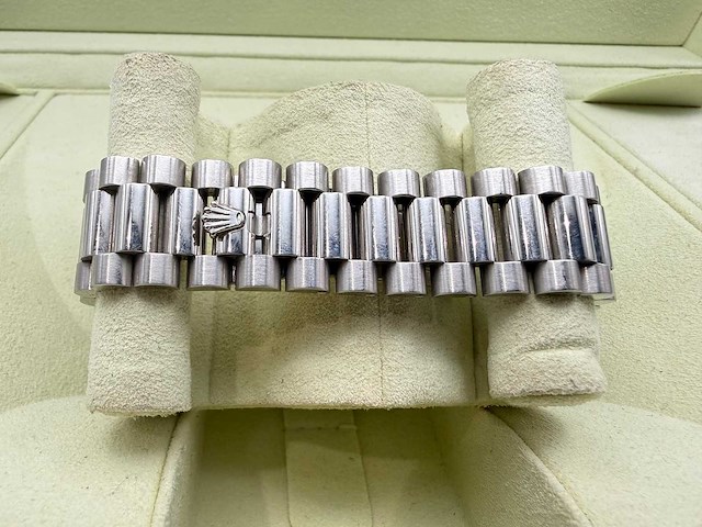 Rolex day-date platinum diamond dot | 12/2010 | full set - afbeelding 9 van  12