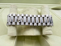 Rolex day-date platinum diamond dot | 12/2010 | full set - afbeelding 9 van  12