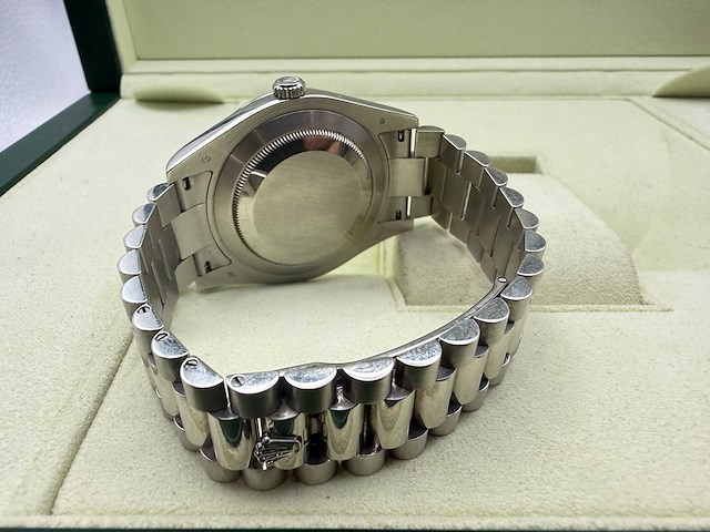 Rolex day-date platinum diamond dot | 12/2010 | full set - afbeelding 12 van  12