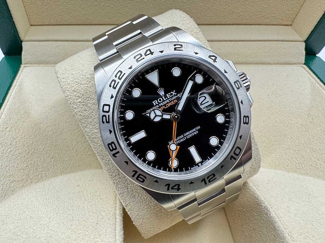 Rolex explorer ii | black dial | 2025 | new - afbeelding 1 van  12