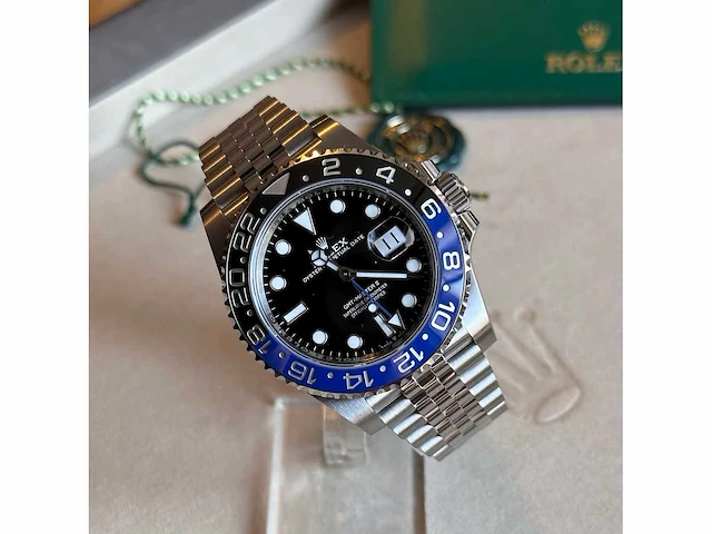 Rolex gmt - master ii “ batgirl“ 2024 full set - afbeelding 1 van  7
