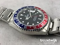 Rolex gmt master ii pepsi l-serie 16710 herenhorloge - afbeelding 6 van  10