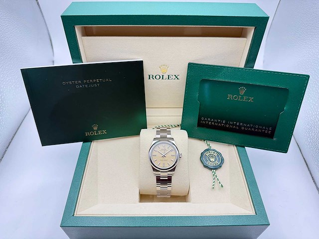 Rolex oyster perpetual 31 277200 | beige | 2025 | new - afbeelding 4 van  12
