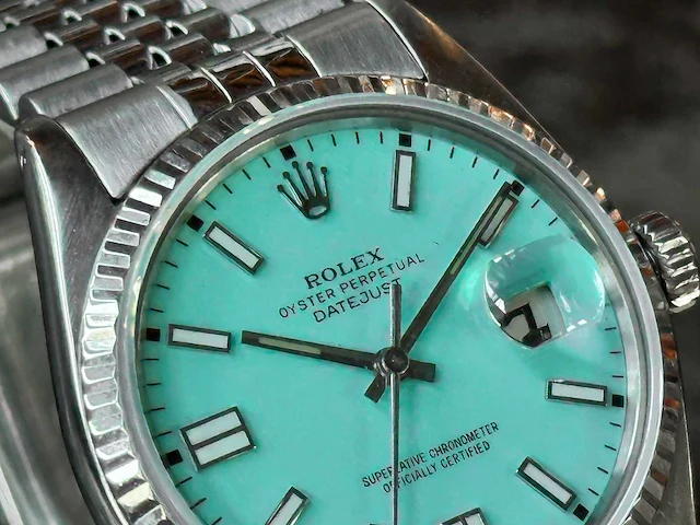 Rolex oyster perpetual datejust 16014 1979 polshorloge - afbeelding 6 van  7