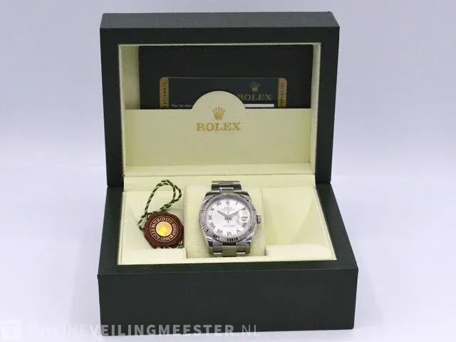 Rolex oyster perpetual datejust horloge - afbeelding 6 van  15