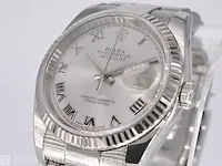 Rolex oyster perpetual datejust horloge - afbeelding 12 van  15
