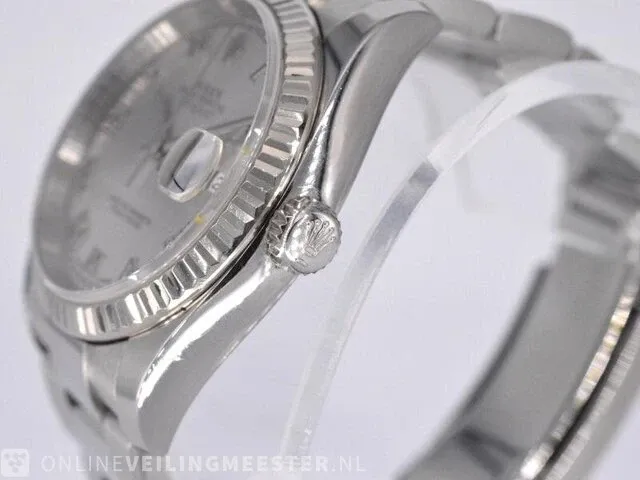 Rolex oyster perpetual datejust horloge - afbeelding 13 van  15