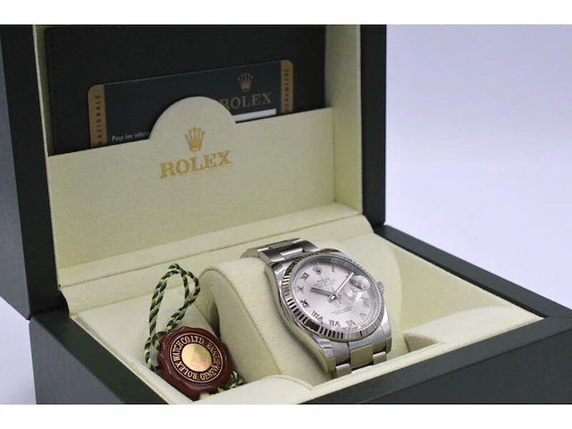 Rolex oyster perpetual datejust horloge - afbeelding 13 van  16