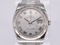 Rolex oyster perpetual datejust horloge - afbeelding 1 van  16