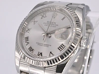 Rolex oyster perpetual datejust horloge - afbeelding 6 van  16