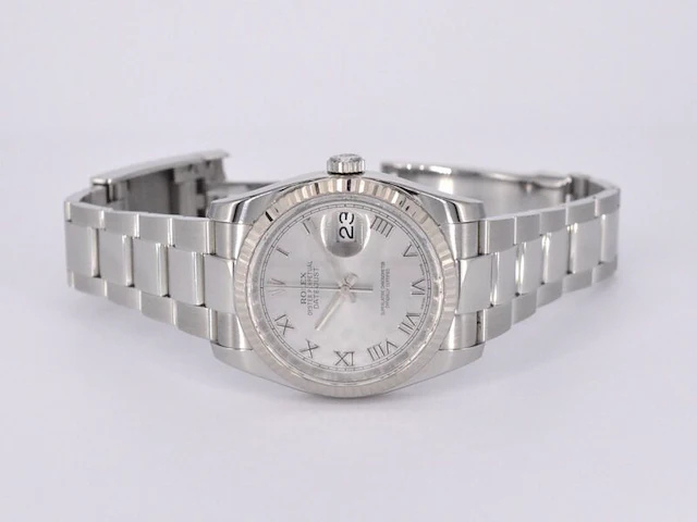 Rolex oyster perpetual datejust horloge - afbeelding 9 van  16
