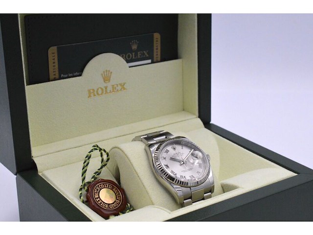 Rolex oyster perpetual datejust horloge - afbeelding 14 van  15