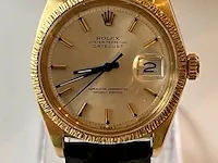 Rolex polshorloge rolex , dayjust bark bezel, bouwjaar 1970