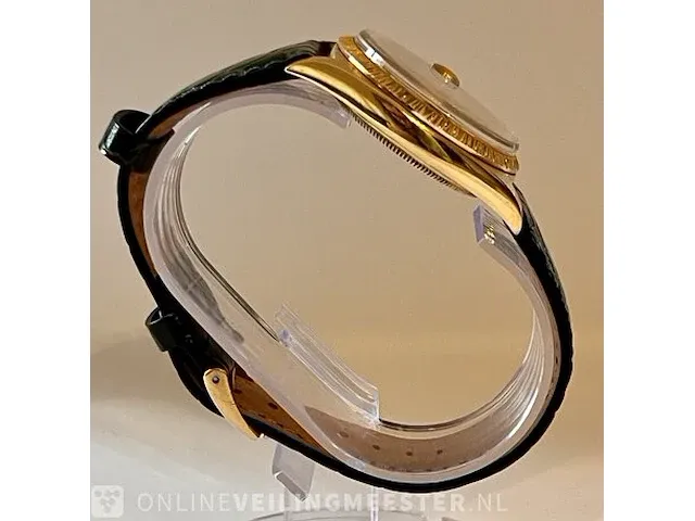 Rolex polshorloge rolex , dayjust bark bezel, bouwjaar 1970 - afbeelding 3 van  6
