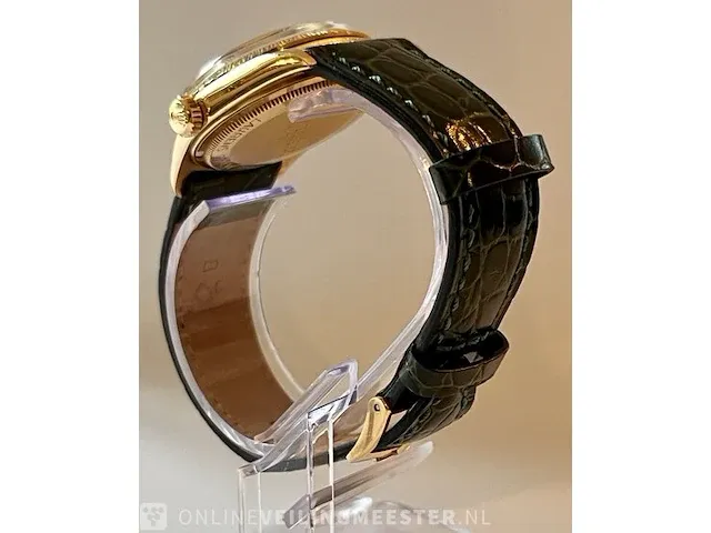 Rolex polshorloge rolex , dayjust bark bezel, bouwjaar 1970 - afbeelding 4 van  6