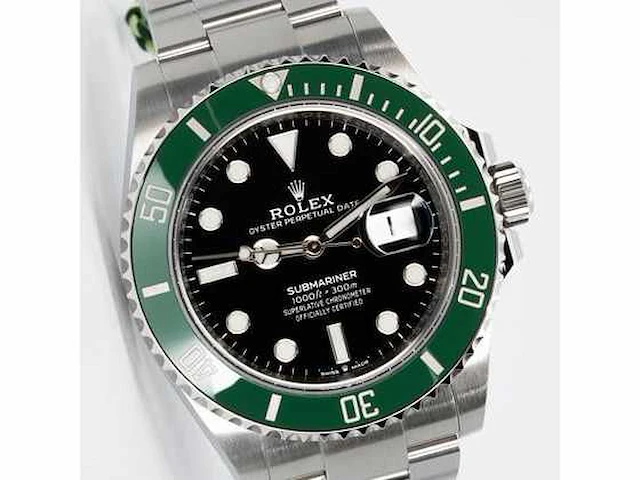 Rolex submariner date “ starbucks “ 2023 full set - afbeelding 1 van  12