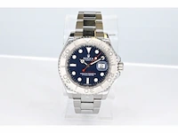 Rolex yacht-master 116622 platinum dial - afbeelding 3 van  9