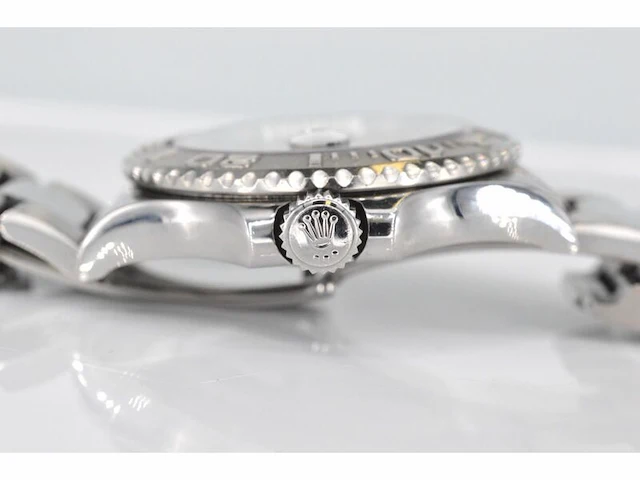 Rolex yacht-master 116622 platinum dial - afbeelding 7 van  9