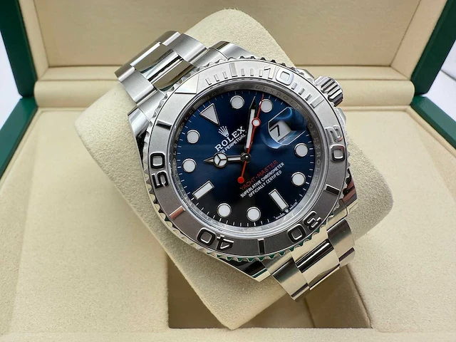 Rolex yacht-master 40 | 126622 | titanium blue | 07-2025 | new - afbeelding 1 van  12