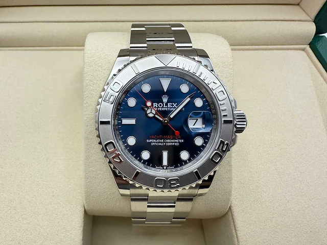 Rolex yacht-master 40 | 126622 | titanium blue | 07-2025 | new - afbeelding 5 van  12