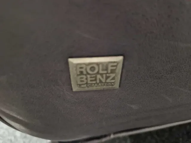 Rolf benz 6500 vintage driezitsbank - afbeelding 10 van  11